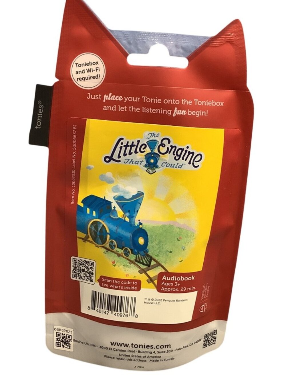 Tonies The Little Engine That Could Audiobook Figurine Ages 3+ For Toniebox - Picture 3 of 5